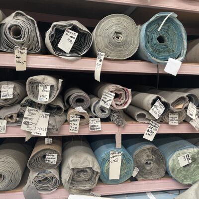 Photo of rolls of carpet remnants - request a quote